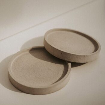 Handmade Stone Effect Round Eco Resin Coaster, 10 of 12