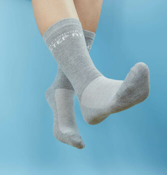 100% Recycled Plastic Athletic Adult Socks Three Pairs, 5 of 7