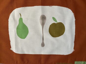 Apple Pear Spoon Terracotta, 3 of 4