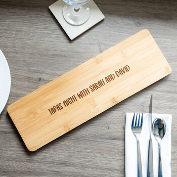 Personalised Tapas Night Serving Board, 3 of 5