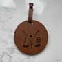 Personalised Faux Leather Golf Tee Holder Tag Case, thumbnail 3 of 4