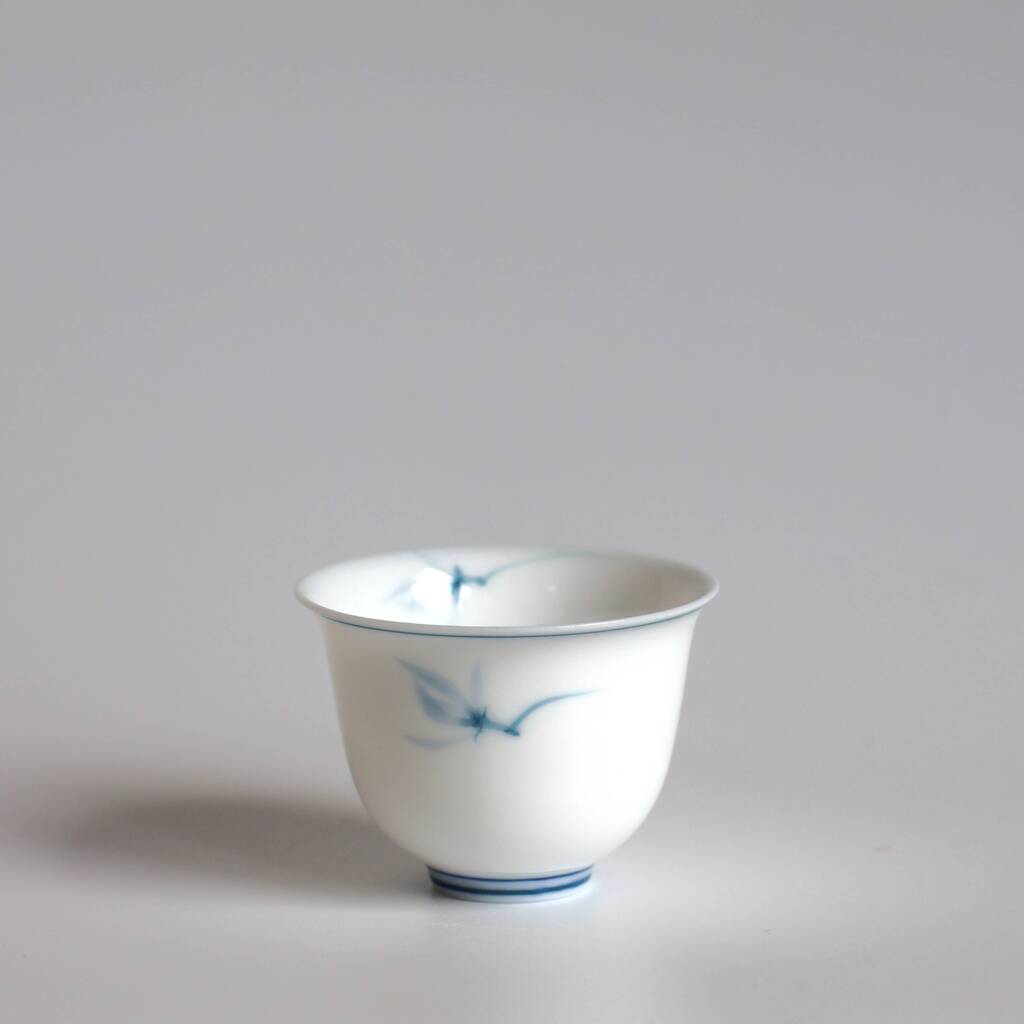 Handpainted Porcelain Gongfu Teacup, 1 of 4