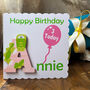 Personalised Alphabet A To Z Door Letter Cards, thumbnail 2 of 3