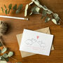 Happy Valentine's Day Daddy Triceratops Card, thumbnail 1 of 4