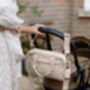 Quilted Changing Stroller Bag Beige/Scallop, thumbnail 5 of 9