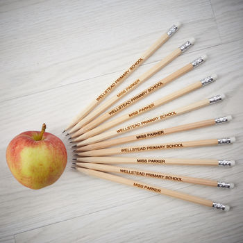 Personalised Teacher Pencil Set, 5 of 7