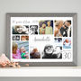 Personalised 30th Birthday Photo Collage, thumbnail 9 of 12