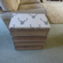 Vintage Style Double Crate Seat With One Inch Cushion, thumbnail 3 of 6