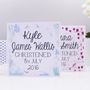 Personalised Christening Card For Boys And Girls, thumbnail 2 of 9