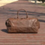 Genuine Leather Duffle, thumbnail 4 of 12