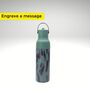 Customised Green And Black Sports Bottle 500ml, thumbnail 1 of 8