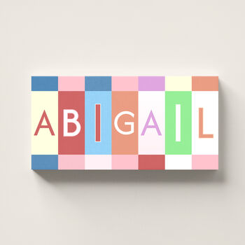 Name Sign Personalised Print Gift, 2 of 11