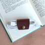 Personalised Leather Cable Wrap, thumbnail 1 of 7