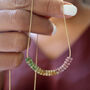 Rainbow Tourmaline Beaded Necklace, thumbnail 1 of 8