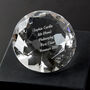 Engraved Diamond Crystal Paperweight Graduation Gift, thumbnail 1 of 4