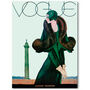 Vintage Reissue 1920's Vogue Cover Girl, Canvas Art, thumbnail 3 of 8
