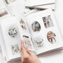 Navy Cotton Cloth Wedding Planner Book, thumbnail 6 of 12