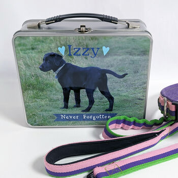 Personalised Memories Of A Pet Storage Tin, 2 of 2