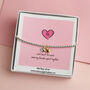 Heart Anniversary Sterling Silver Charm Bracelet, thumbnail 1 of 6