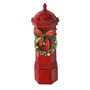 Regal Tidings Red Post Box Christmas Decoration 30cm, thumbnail 4 of 5