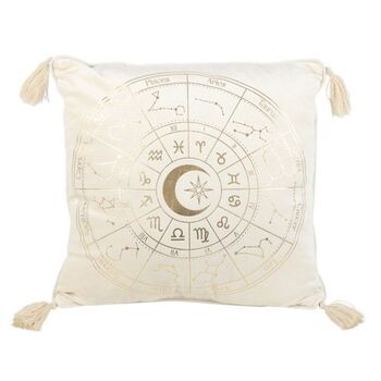 Square Astrology Wheel Cushion 35cm, 2 of 5