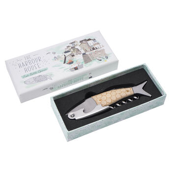 Nautical Fish Three In One Bottle Opener With Gift Box, 2 of 5