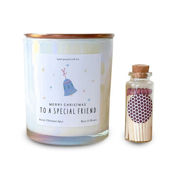Christmas Candle Gift For Friend, 10 of 10