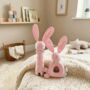 Personalised Baby Bunny Rattle Gift Set Pink Or Blue, thumbnail 4 of 4