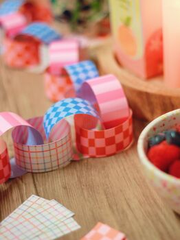 Block Party | Colourful Paper Chain Kit, 12 of 12
