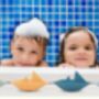 Montessori Food Grade Silicone Floating Boats For Bath, thumbnail 4 of 9