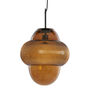 Florence Amber Glass Pendant Light, thumbnail 2 of 5