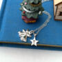 Personalised Serling Silver Jingle Bell And Initial Star Christmas Necklace, thumbnail 10 of 12