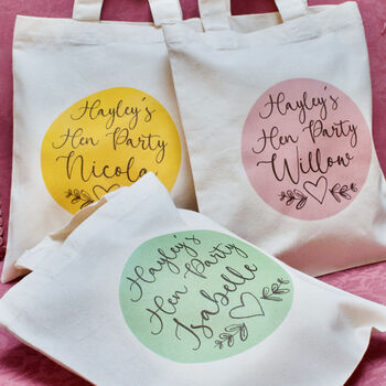 Personalised Hen Party Bag, 11 of 11