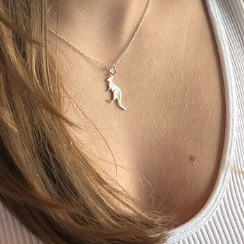 Kangaroo Charm Necklace, 2 of 3