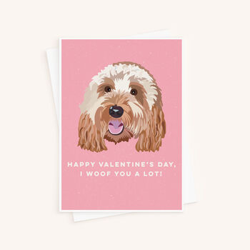 Woof You A Lot Valentine's Day Card, 3 of 3
