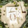Delicate Wildflowers Gatefold Invitation, thumbnail 8 of 9
