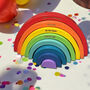 Personalised Rainbow Stacking Toy And Ornament, thumbnail 1 of 3