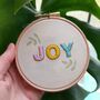 Joy Embroidery Kit, thumbnail 1 of 3