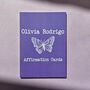 Olivia Rodrigo Affirmation Cards, thumbnail 1 of 4