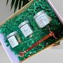 Handmade Luxury Flower Candle Gift Box X3 Jo M Dupes, thumbnail 4 of 10