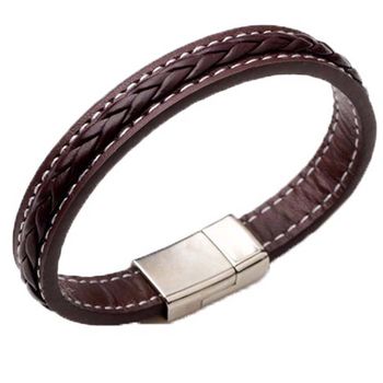 Mens Handmade Leather Bracelet, 4 of 4