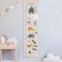 Personalised As Tall As Height Chart, thumbnail 1 of 7