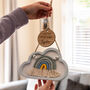 Personalised Welcome To The World Cloud Nursery Sign, thumbnail 2 of 5