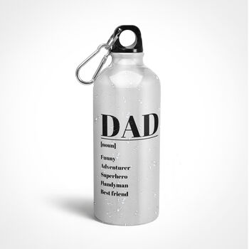 Dad Personalised Water Bottle, 3 of 3