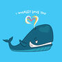'I Whaley Love You' Chocolate Card, thumbnail 2 of 4