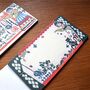 25% Off. Illustrated Stencilled Puppet Theatre Writing Pad, thumbnail 1 of 5