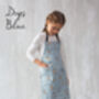 Cat Apron For Kids | Personalised Toddler Aprons With Dog, Bunny And Duck Prints, thumbnail 2 of 12