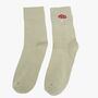 Women's Toadstools Embroidered Cotton Ankle Socks Five Pack, thumbnail 3 of 7