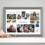 Personalised 50th Birthday Photo Collage, thumbnail 9 of 12