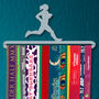 'Female Runner' Medal Display Hanger, thumbnail 1 of 4